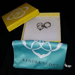 Kendra Scott 3 piece stack rings